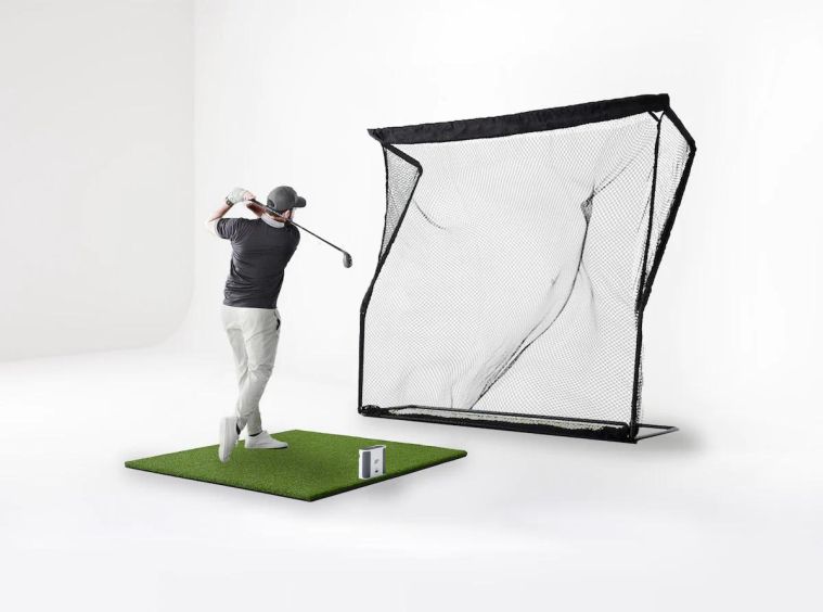 SkyTrak+ Backyard Simulator Setup