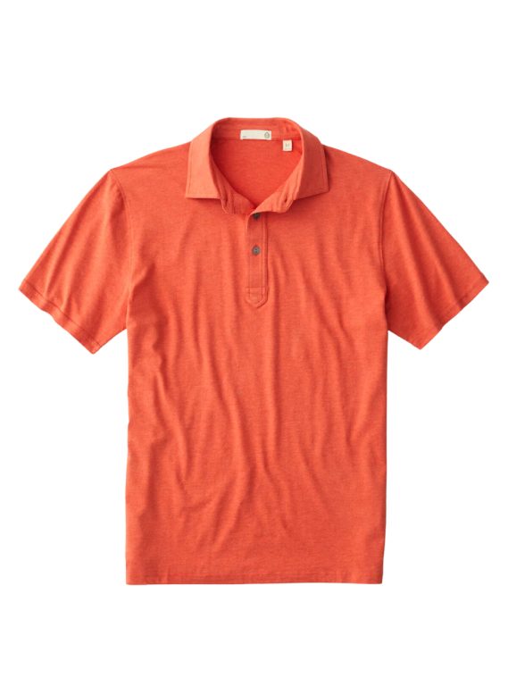 tasc Everywear Polo Fire Heather