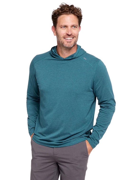tasc Carrollton Hoodie Mallard Green