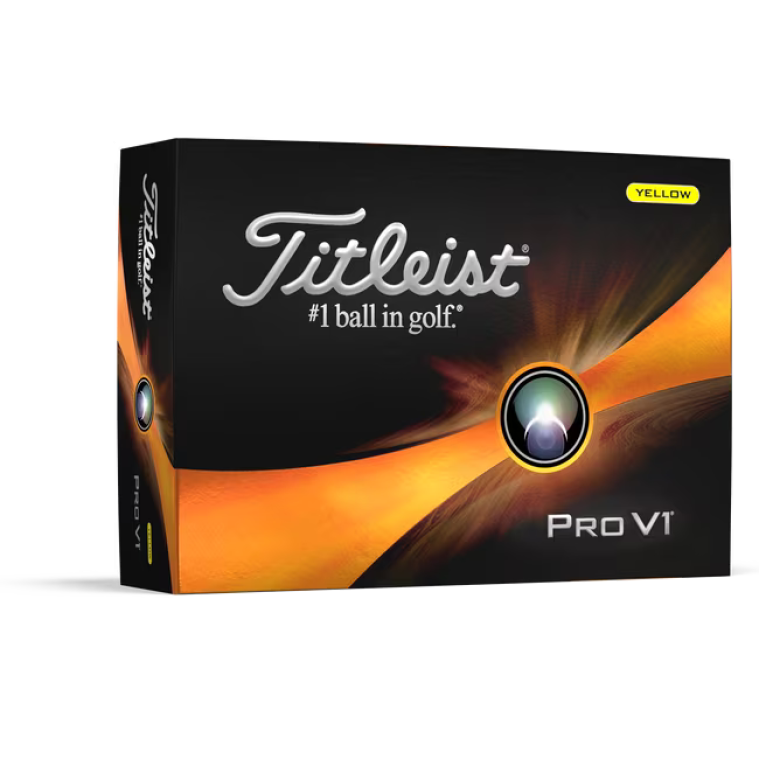 2023 Titleist Pro V1 Yellow
