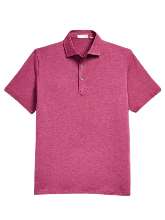 tasc Everywear Polo - Grape Heather