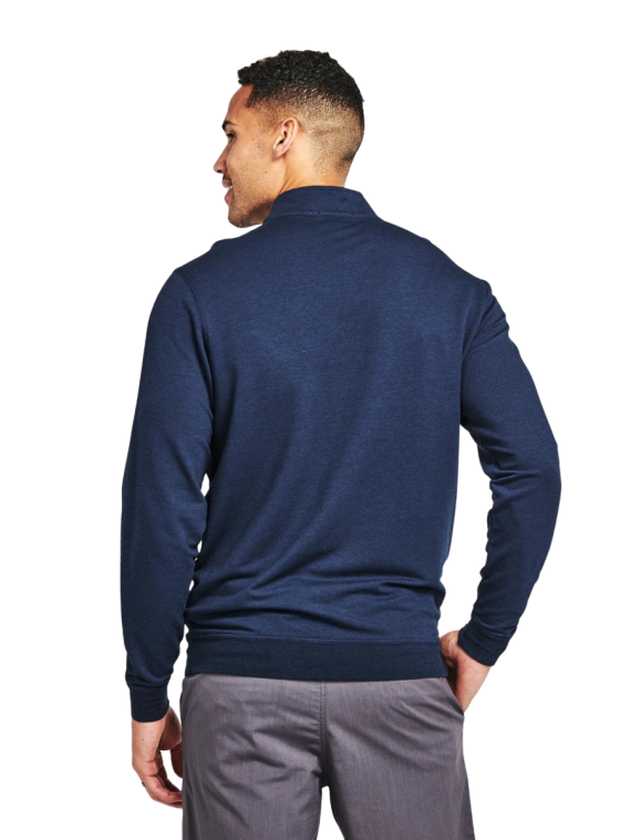 tasc Cloud French Terry Quarter Zip Navy