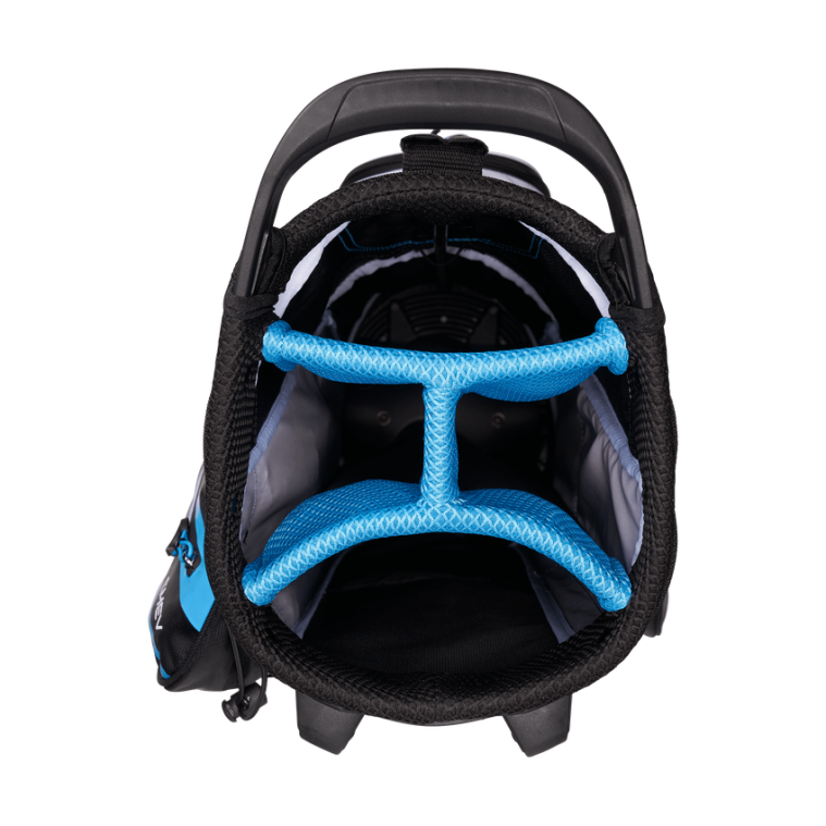 Chev Stand Bag White