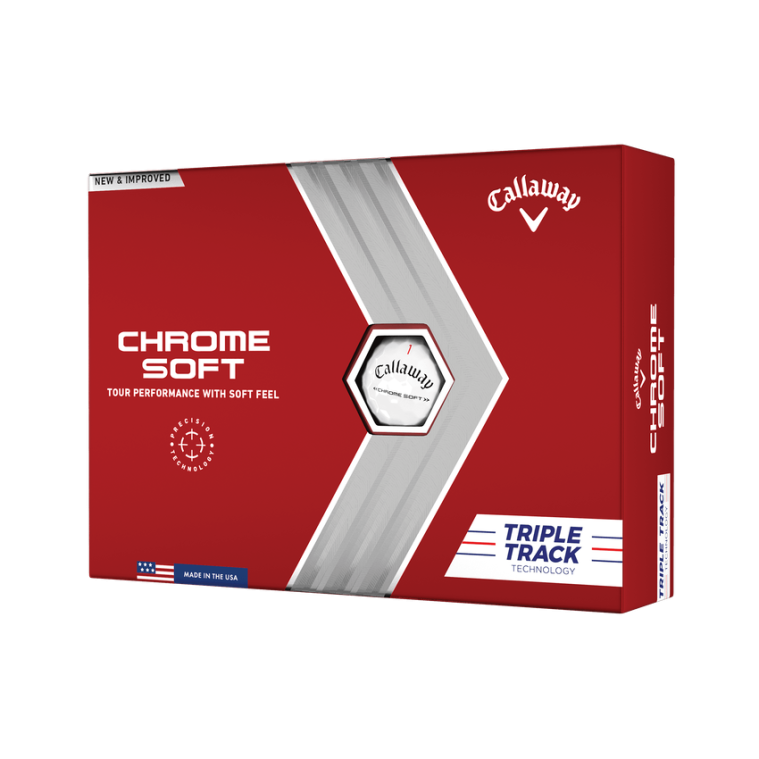 2022 Callaway Chrome Soft Triple Track White