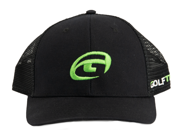 GOLFTEC Cotton Mesh Back Cap-Black