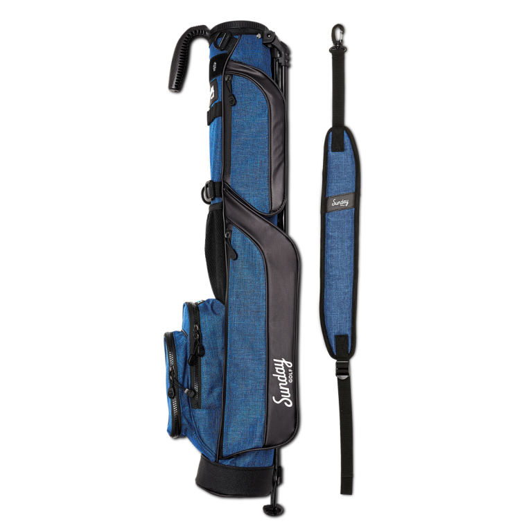 GOLFTEC Sunday Golf Bag-Cobalt