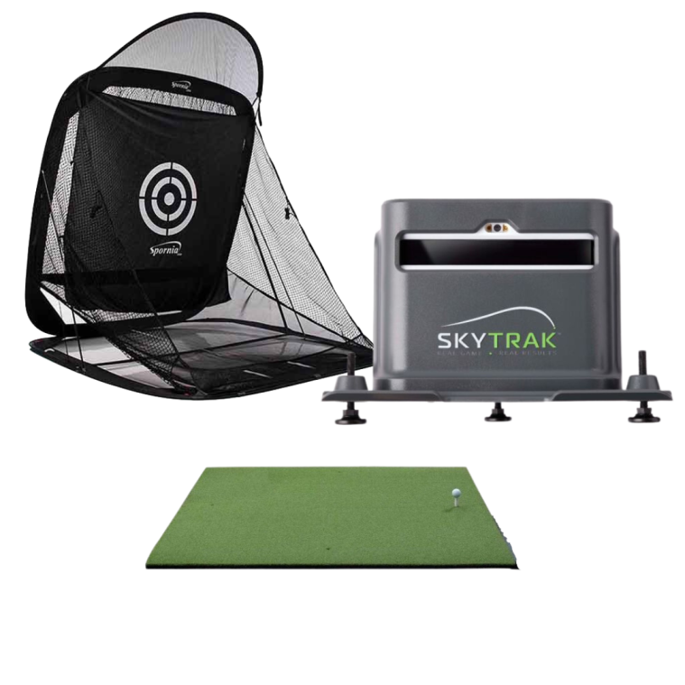 SkyTrak+ Mat and Net Bundle 