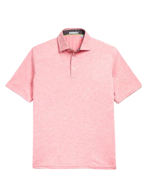 tasc Cloud Lightweight Polo - Rose Quartz