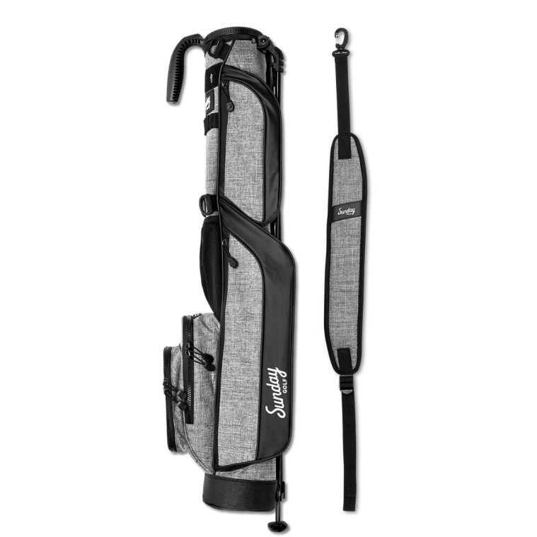 GOLFTEC Sunday Golf Bag-Heather Gray