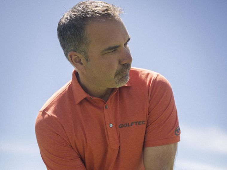 tasc Everywear Polo Fire Heather