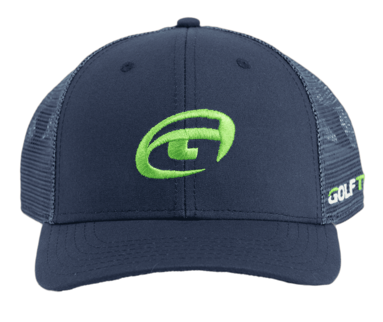 GOLFTEC Cotton Mesh Back Cap-Navy