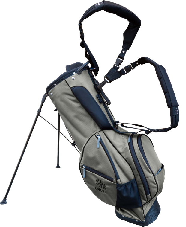 Ballistic Aficionado Stand Bags-Silver-Black