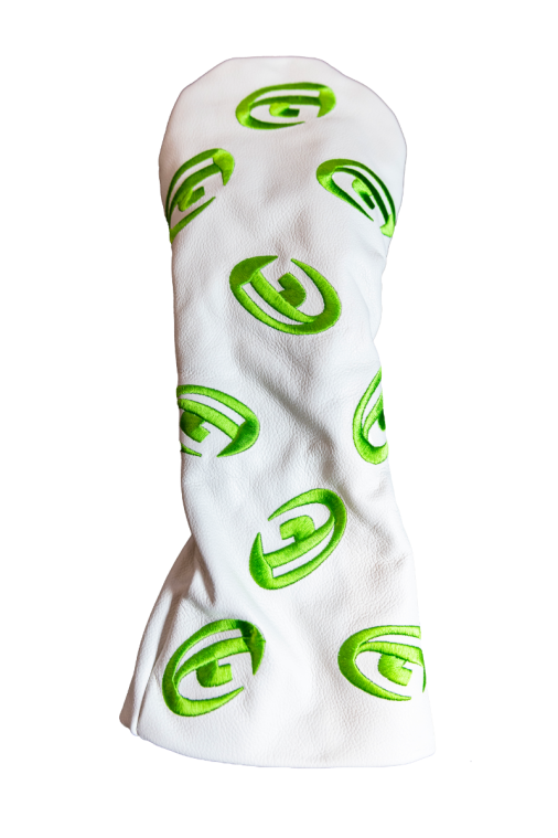 Premium GOLFTEC Driver Head Cover-White