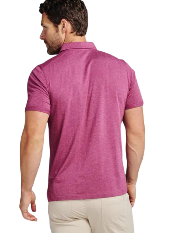 tasc Everywear Polo - Grape Heather