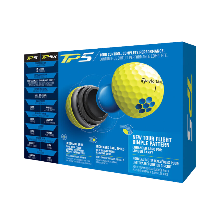 Taylormade TP5 Yellow 